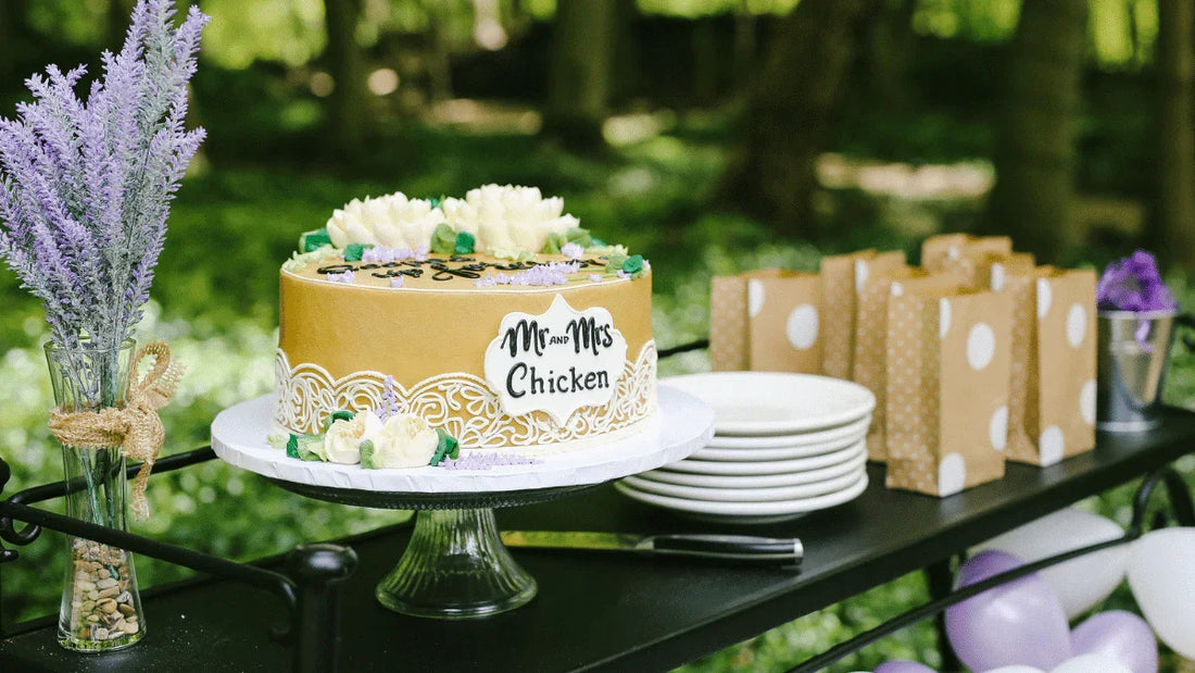 Cooped Up Forever: A Royal Chicken Wedding!