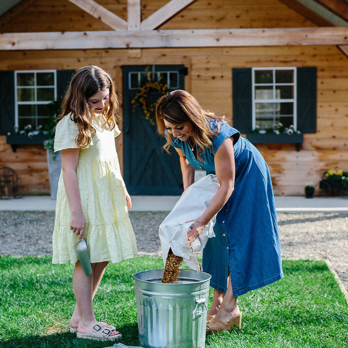 Chicken Feed - Non-GMO, Soy Free, 18% Protein & Organic Minerals