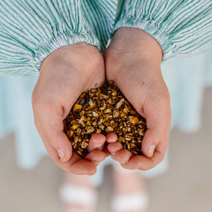 Chicken Feed - Non-GMO, Soy Free, 18% Protein & Organic Minerals