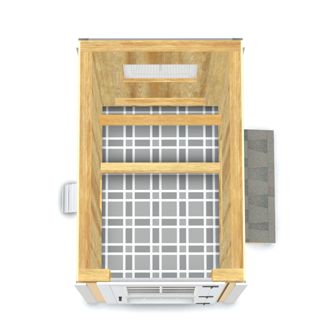Chicken Coop Flooring - Plaid Everything Please