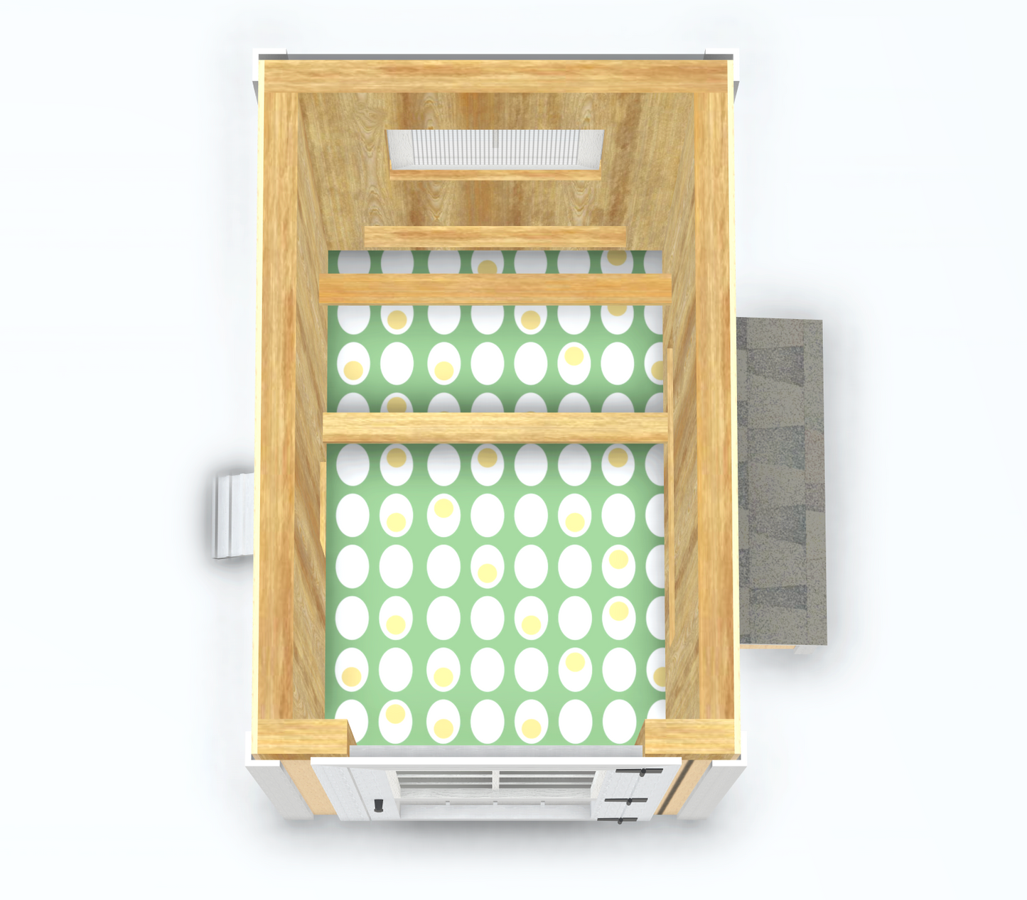 Chicken Coop Flooring - Yolks on You