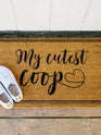 My Cutest Coop Welcome Mat