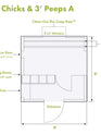 Chalet Coop - 8'x8'