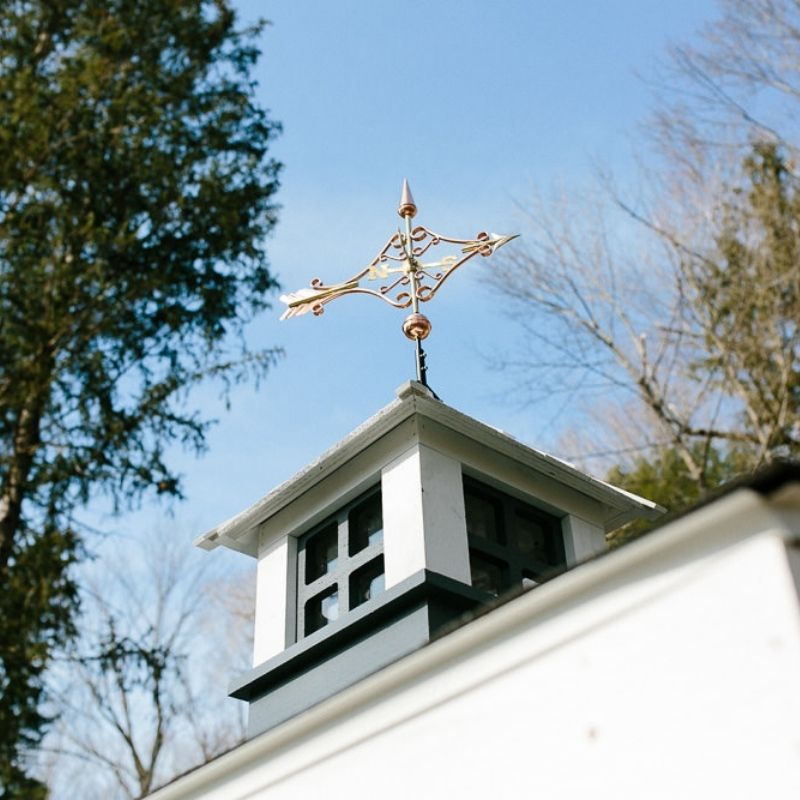 Cute Copper Arrow Weathervane