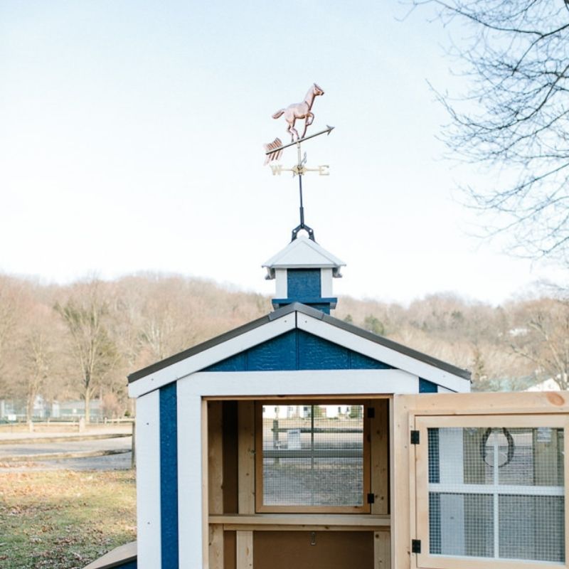 Cute Copper Horse Weathervane