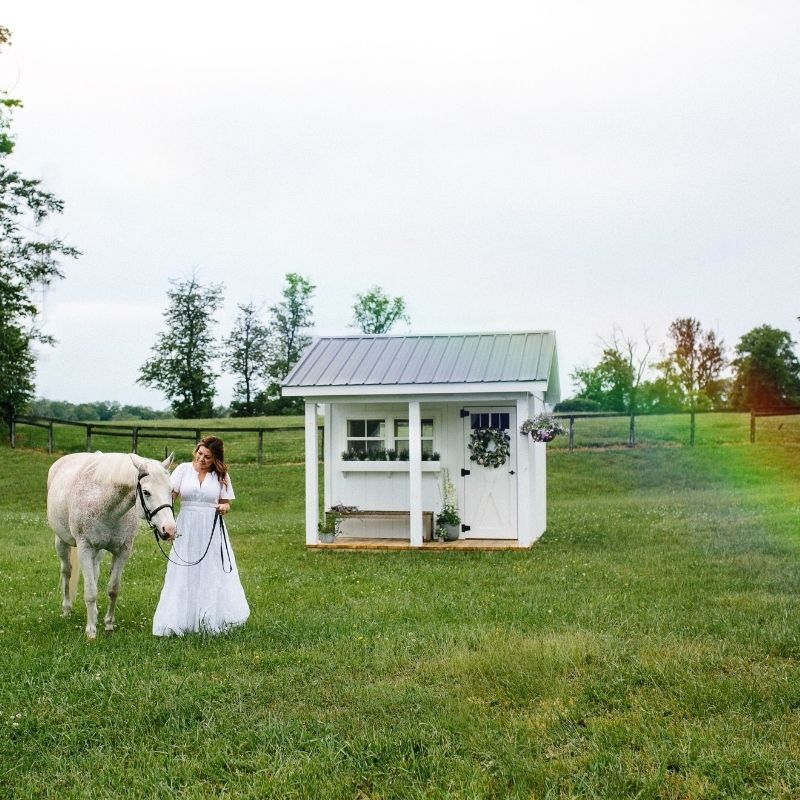 Dream Coop. Chicken Coop with Porch. The Cutest Coop. Luxury Chicken Coop. Designer Chicken Coops
