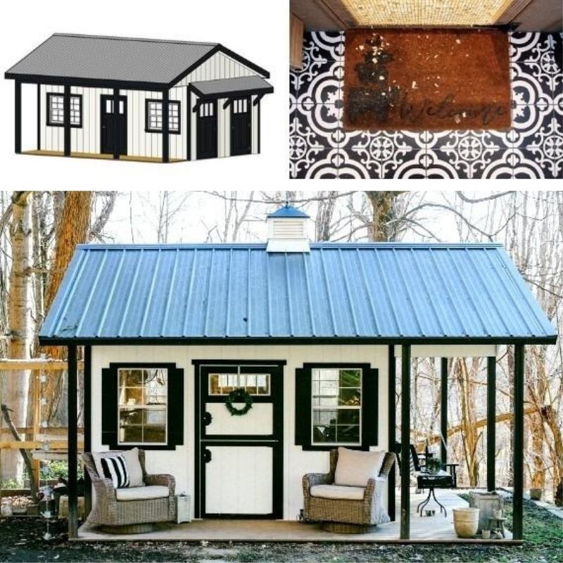 Custom Chicken Coop.  Designer Chicken Coop.  Cutest Coops Original Chicken Coop.  Founder's Chicken Coop