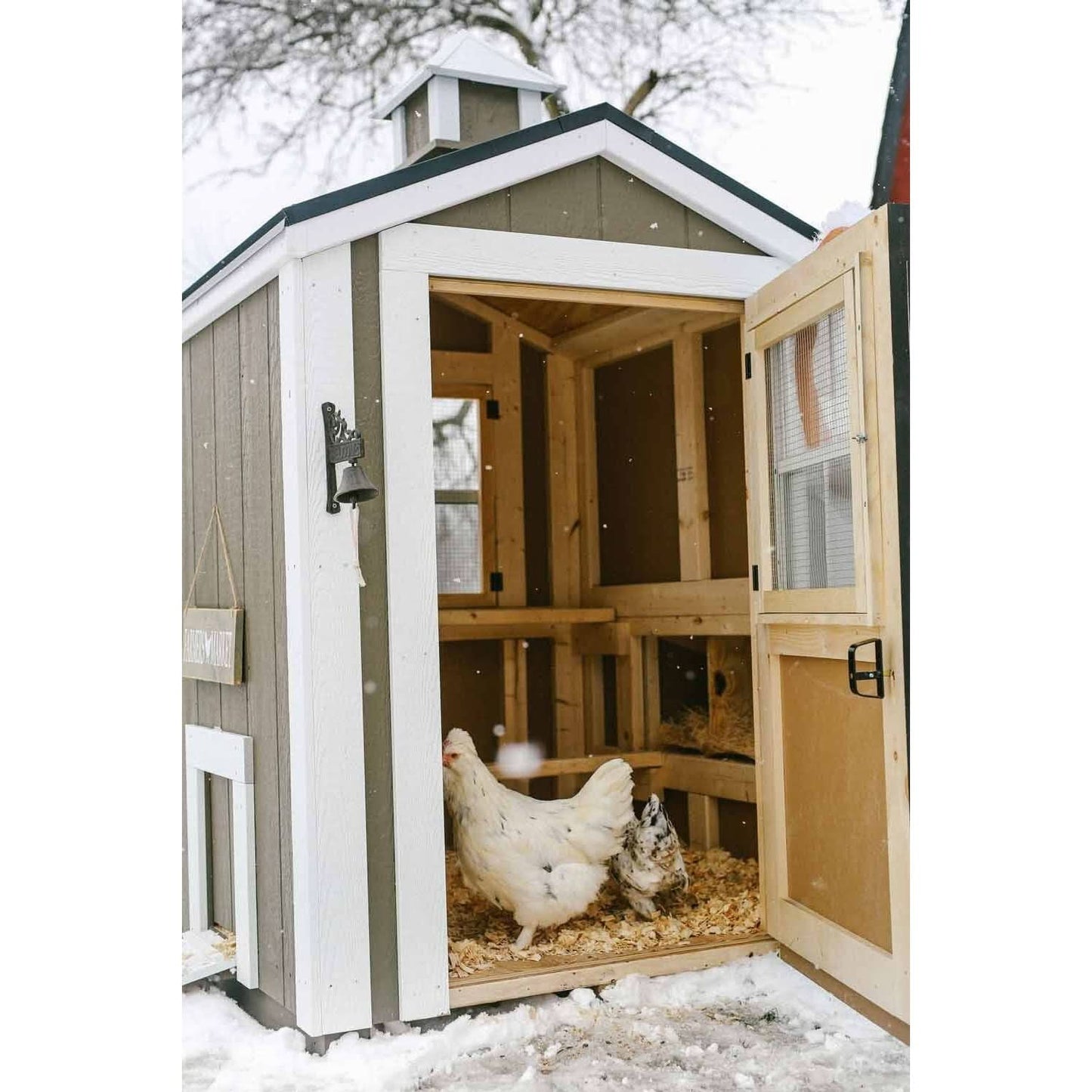 The Charming Coop - 4'x4' Painted