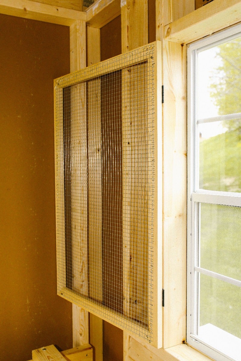 Predator Safe Window for Chicken Coop