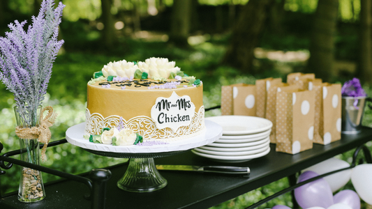 Cooped Up Forever: A Royal Chicken Wedding!