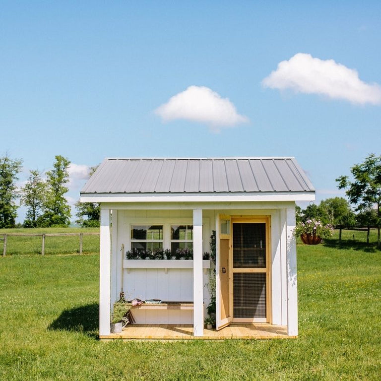 Farmhouse Chicken Coop with Porch | Cutest Coops – Cutest Coops, LLC.