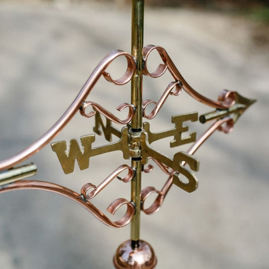 Cute Copper Arrow Weathervane