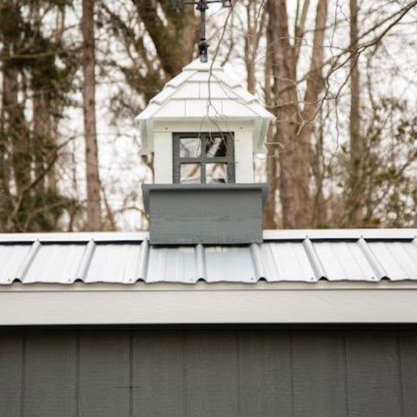 Metal Roof on Chicken Coop