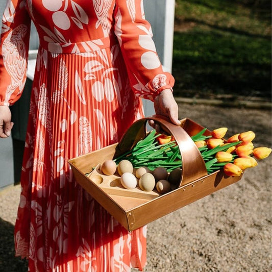 Cute Copper Basket
