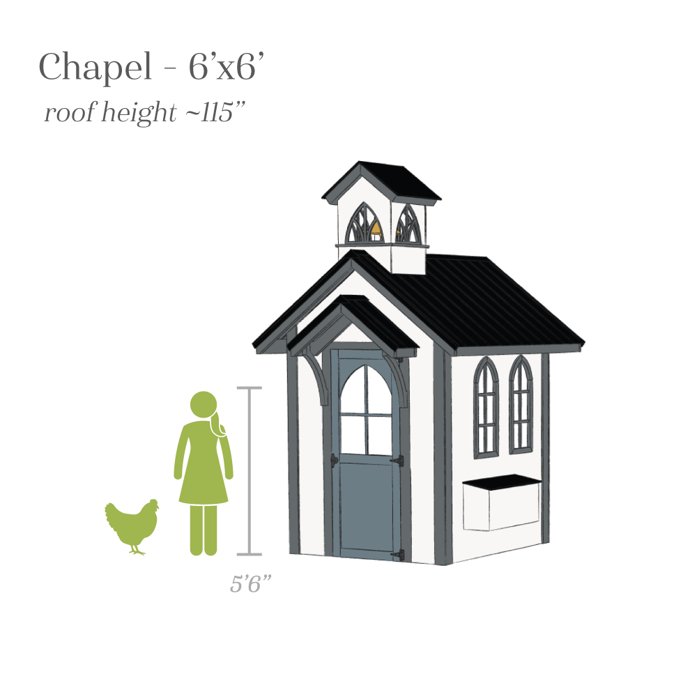 Chapel Coop - 6'x6'
