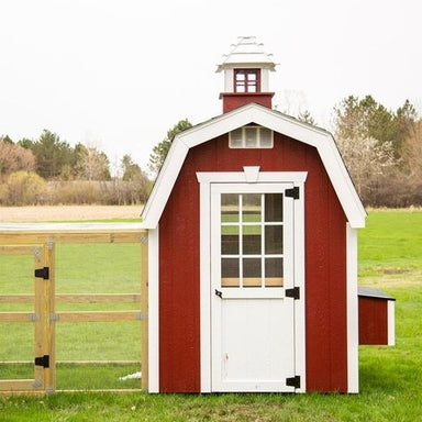 Red Barn Style Chicken Coop | Cutest Coops – Cutest Coops, LLC.