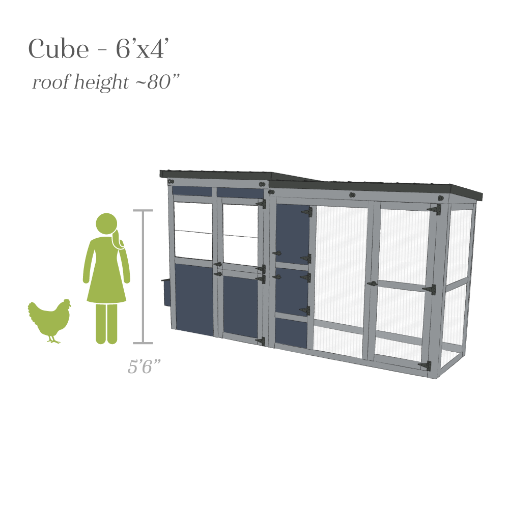 Cube Coop - 6'x4'