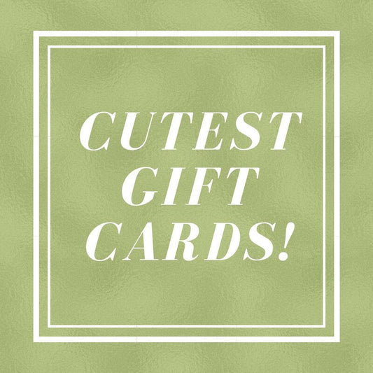 Cutest Gift Cards!